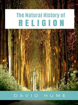 cover image of The Natural History of Religion
